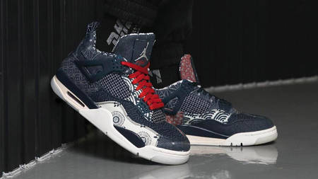 An On-Foot Look at the Air Jordan 4 SE "Sashiko" An On-Foot Look at the Air Jordan 4 SE "Sashiko"