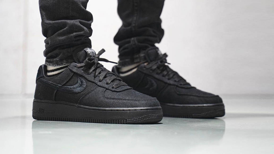 An On-Foot Look at the Stüssy x Nike Air Force 1 