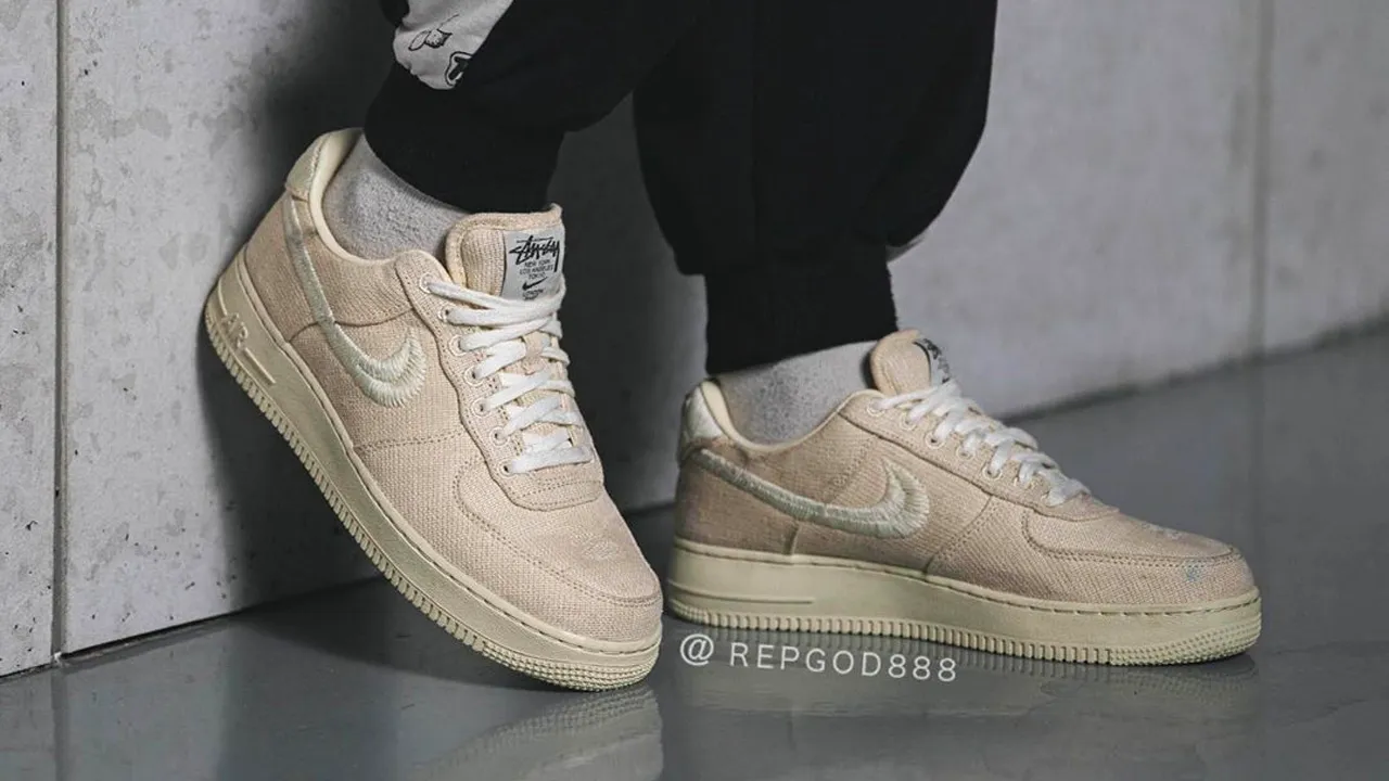 An On-Foot Look at the Stüssy x Nike Air Force 1 