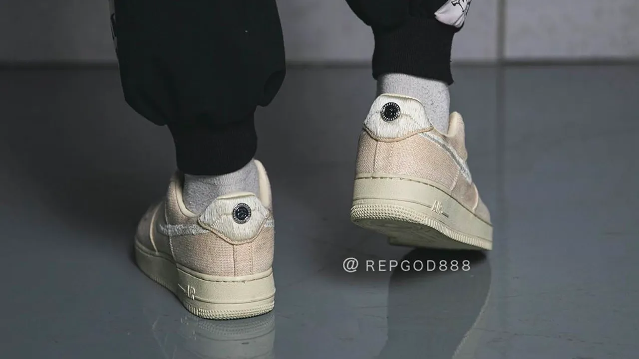 An On-Foot Look at the St?�ssy x Nike Air Force 1 