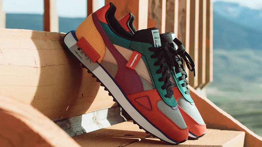 puma x the hundreds future rider trainers in multi