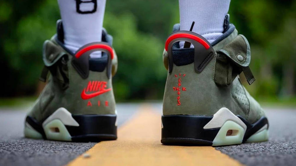 Image via hanzuying A Sneak Peek at the Next Travis Scott x Air Jordan 6
