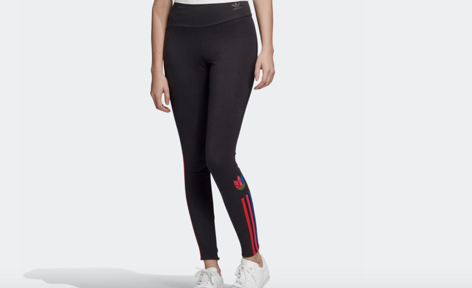 adidas Adicolor 3D Trefoil Leggings Black