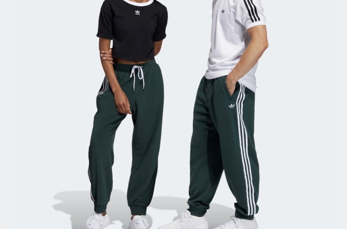 adidas Bouclette Pants Mineral Green
