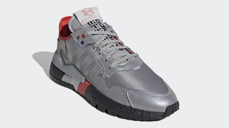 adidas Nite Jogger Silver Metallic Front