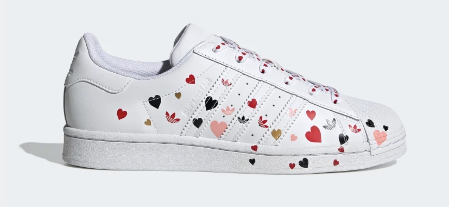 adidas Superstar White Glow Pink