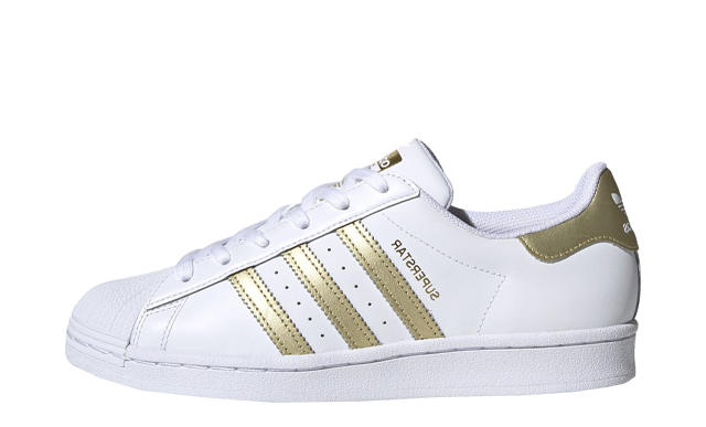 adidas Superstar White Gold Metallic | Where To Buy | FX7483 | The Sole ...