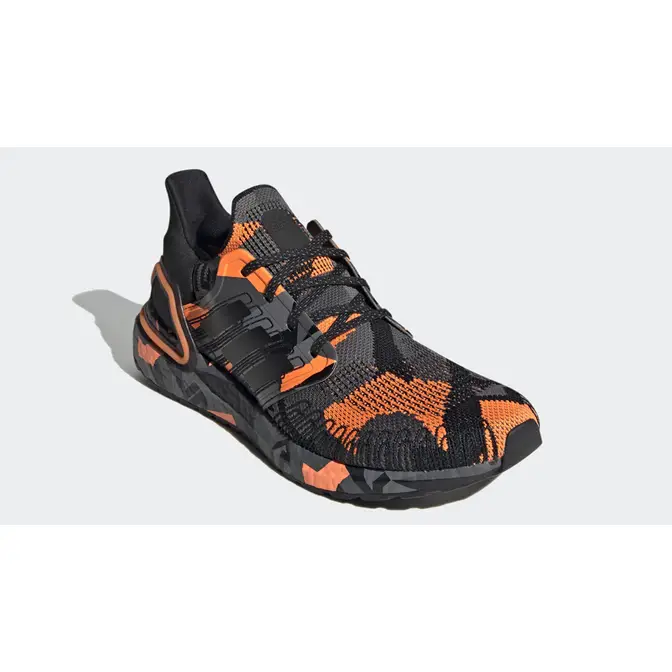 Adidas boost 2024 black and orange