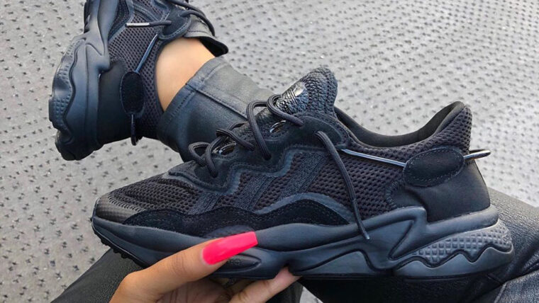 adidas ozweego black sale