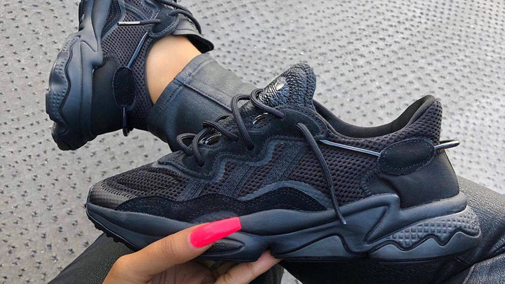 adidas ozweego black sale