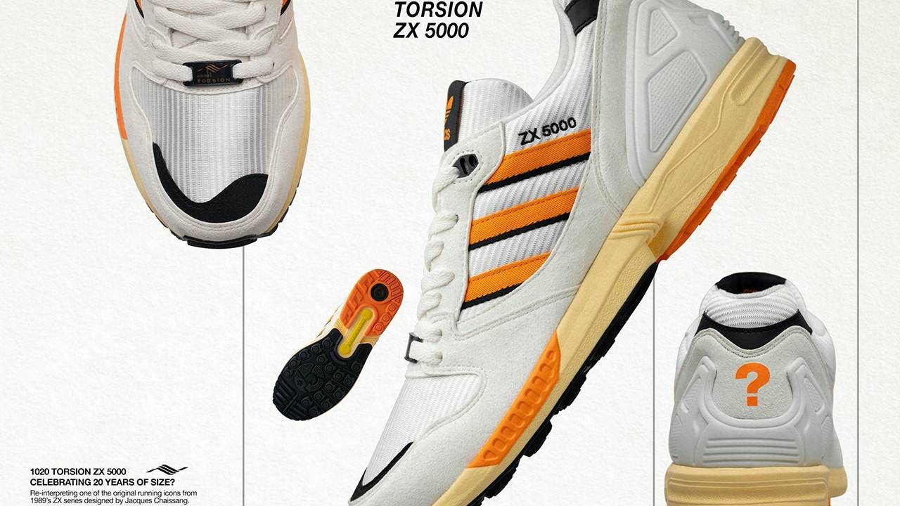 The size? x adidas Originals ZX 5000 and ZX 10000C Celebrate the