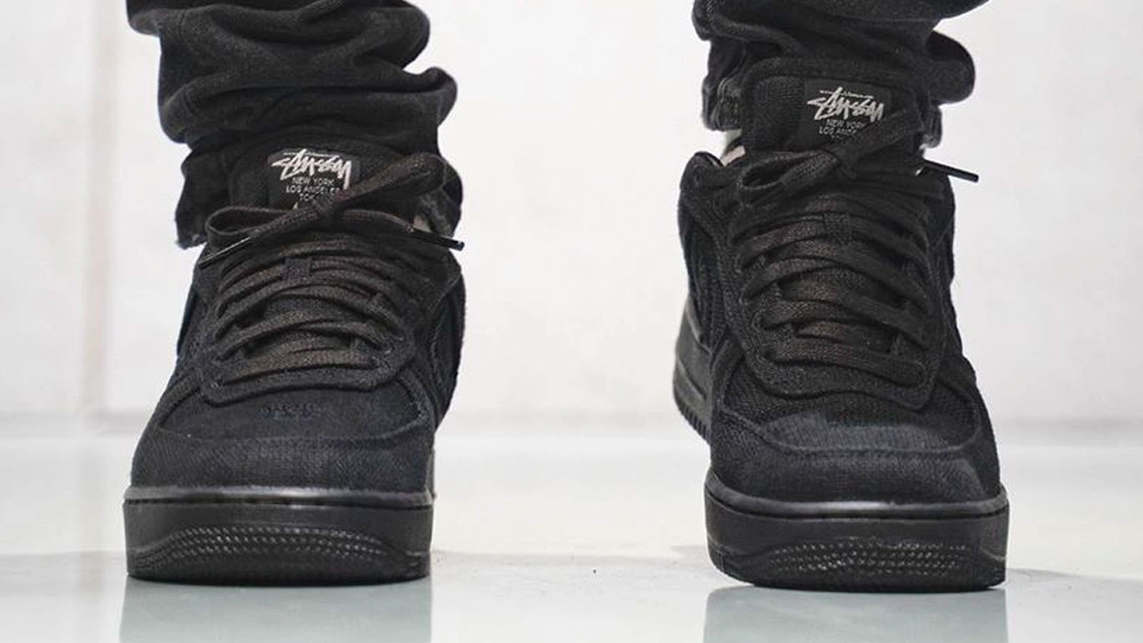 af1 nike stussy repgod888 black