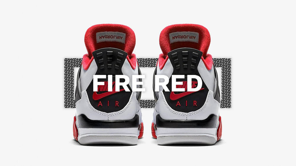 Image via Nike aj4 fire red