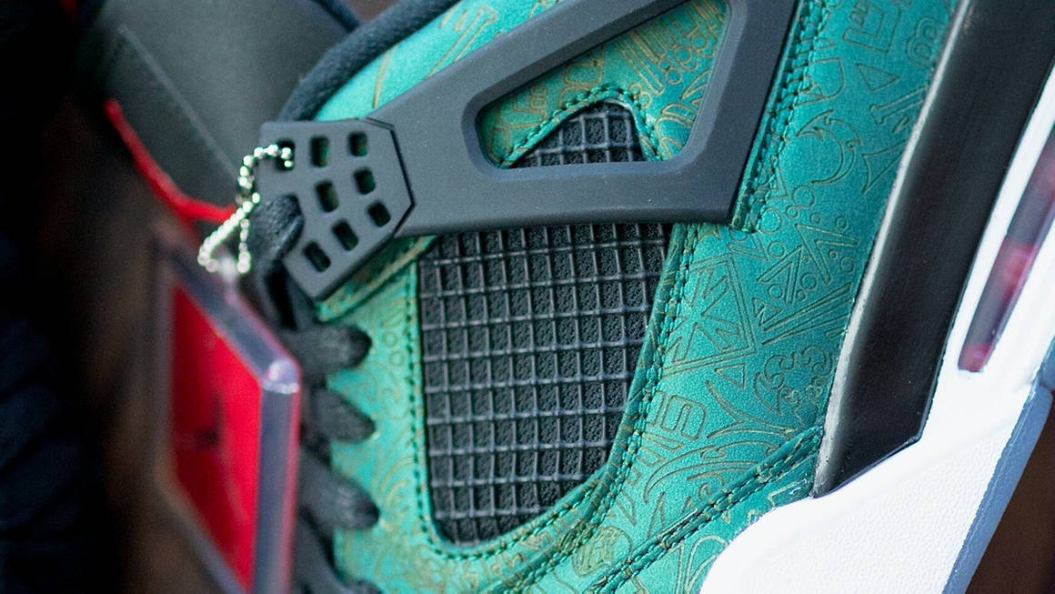 The Jordan 4 "Laser Green" F&F is Limited to Just 68 Pairs! The Sole