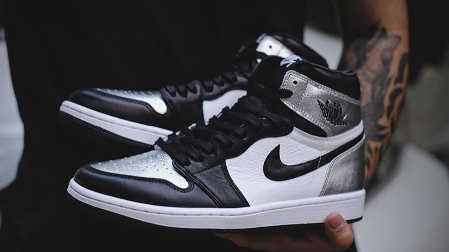 womens jordan 1 metallic silver