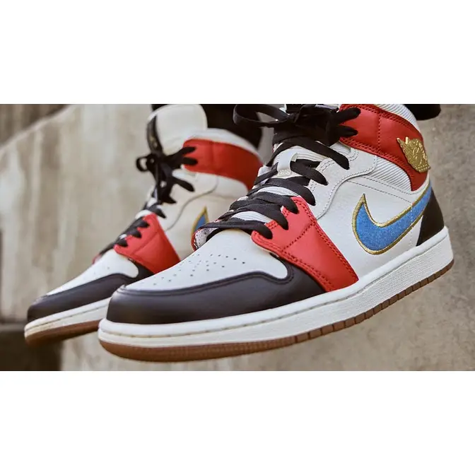 jordan red black blue