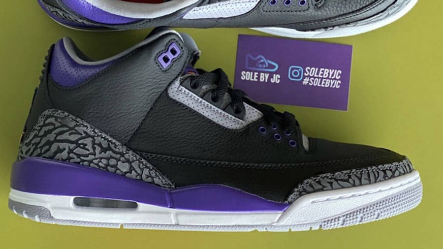 Jordan 3 Court Purple | Where To Buy | CT8532-050 | The Sole Supplier