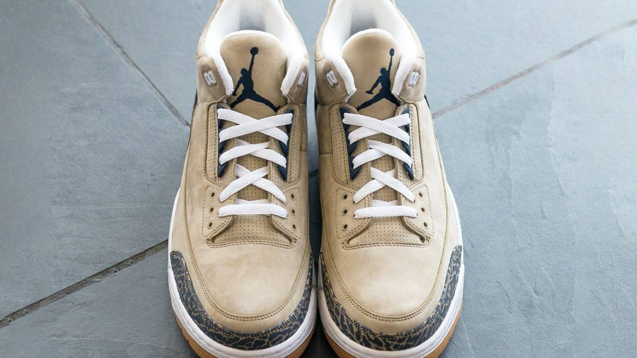 jordan 3 khaki