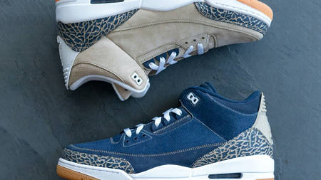 The Air Jordan 3 "Khaki" & "Denim" Samples Are 7 Years Old and Never-Before-Seen!