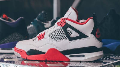 jordan 4 fire red invictus