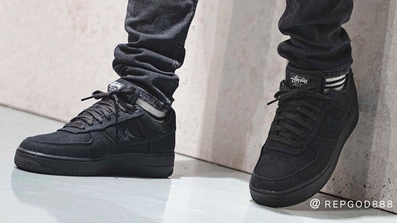 nike af1 stussy repgod888