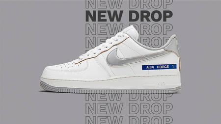 The Nike Air Force 1 "Label Maker" Channels 1985 "Neutral Grey" Vibes The Nike Air Force 1 "Label Maker" Channels 1985 "Neutral Grey" Vibes