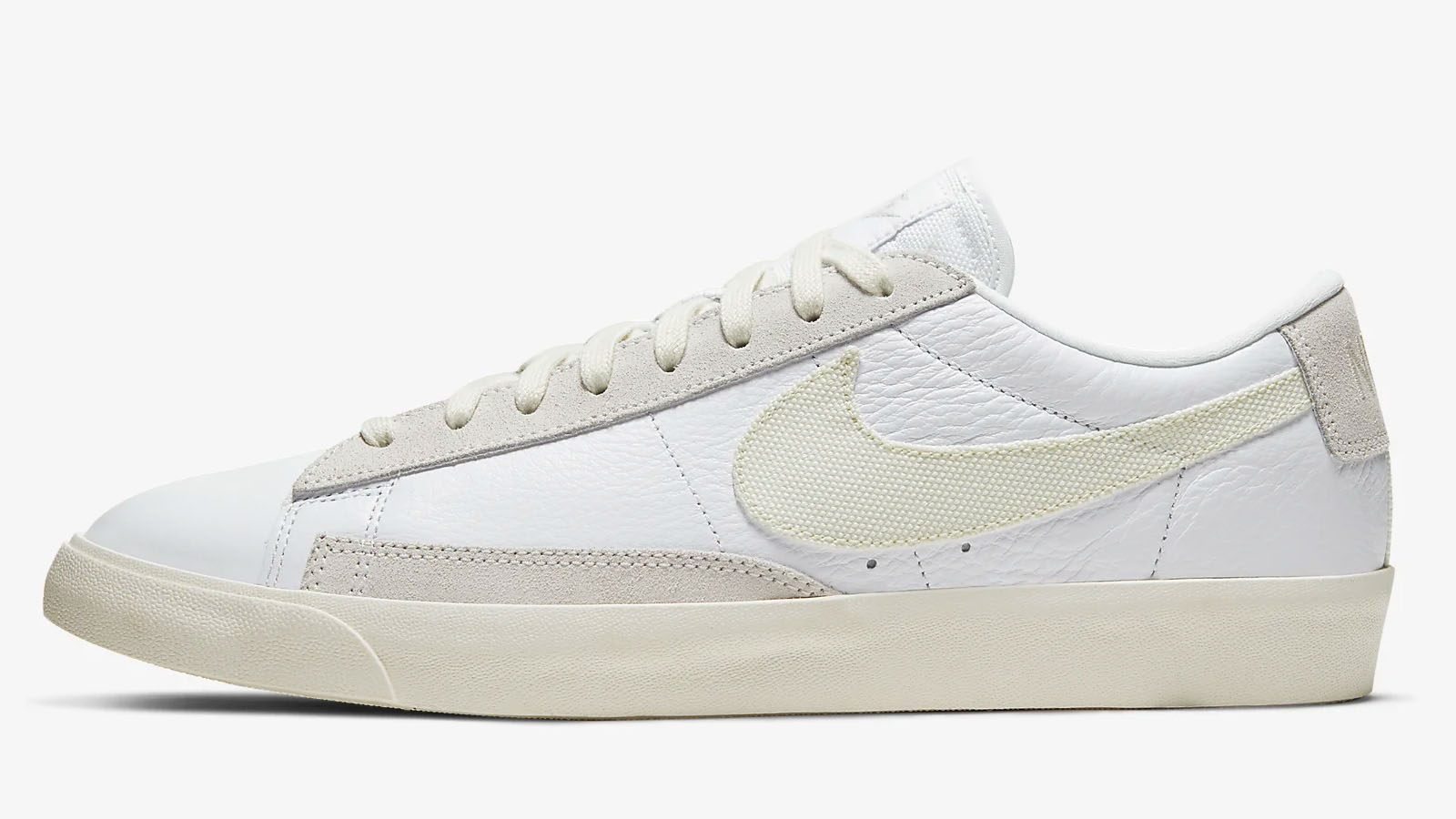 nike blazer low white