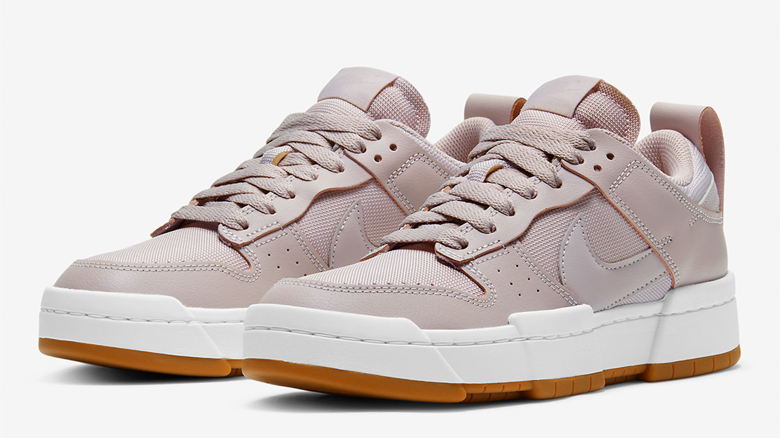 nike dunk disrupt low dusty pink