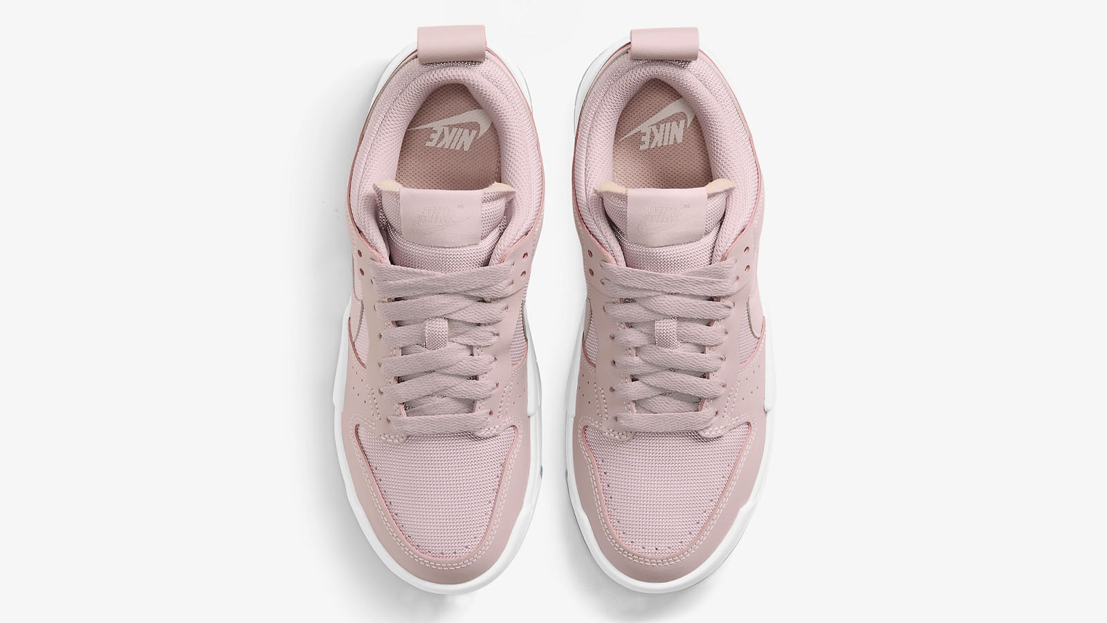 nike dunk disrupt low pink gum outsole