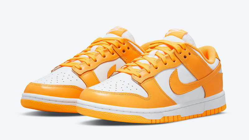 women's nike dunk low orange