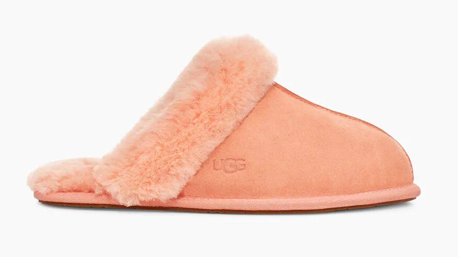 peach scuffette slipper 2