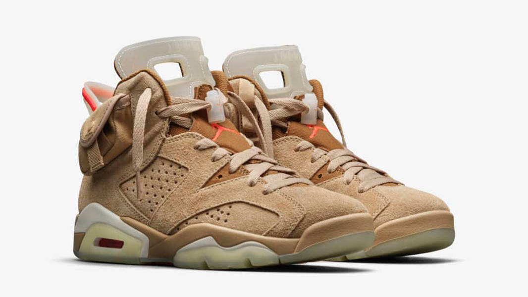 Travis Scott x Jordan 6 British Khaki | DH0690-200 | The Sole Supplier