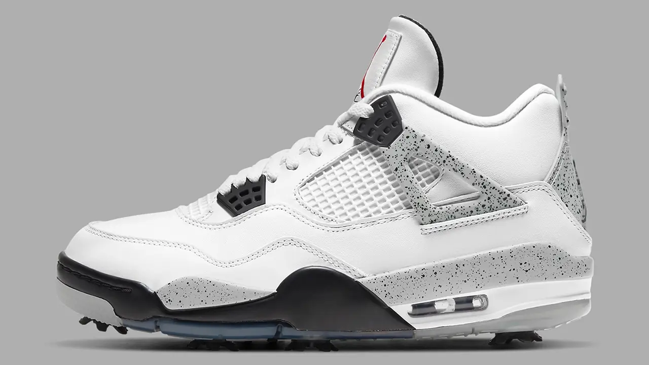 Lunar jordan iv golf shoes best sale