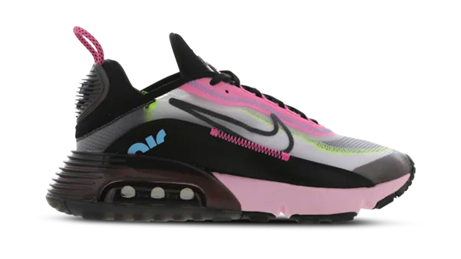 2090 white black pink foam