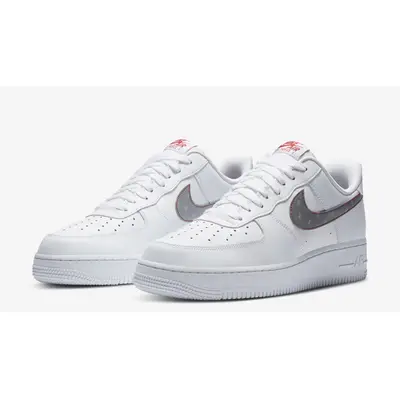 white air force 1 reflective tick
