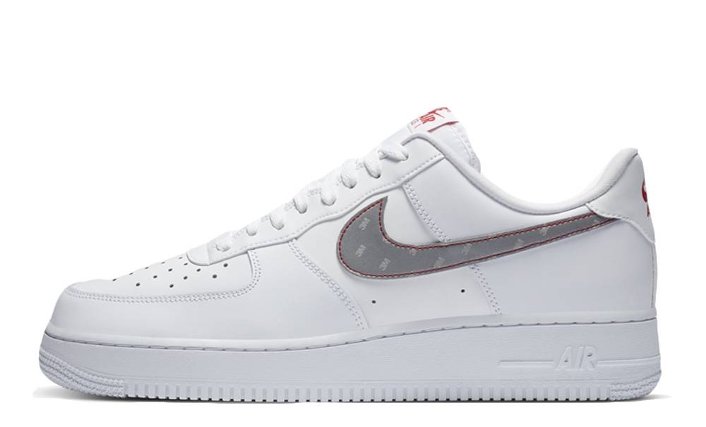air force 1 with grey tick
