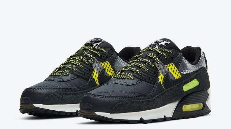 3M x Nike Air Max 90 Anthracite Volt Front