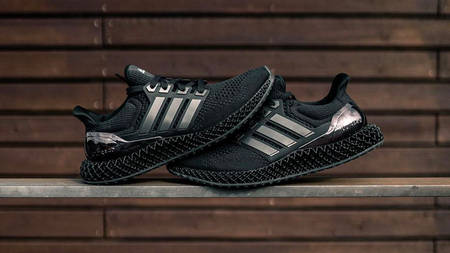 The adidas Ultra 4D "Triple Black" Gets Unveiled
