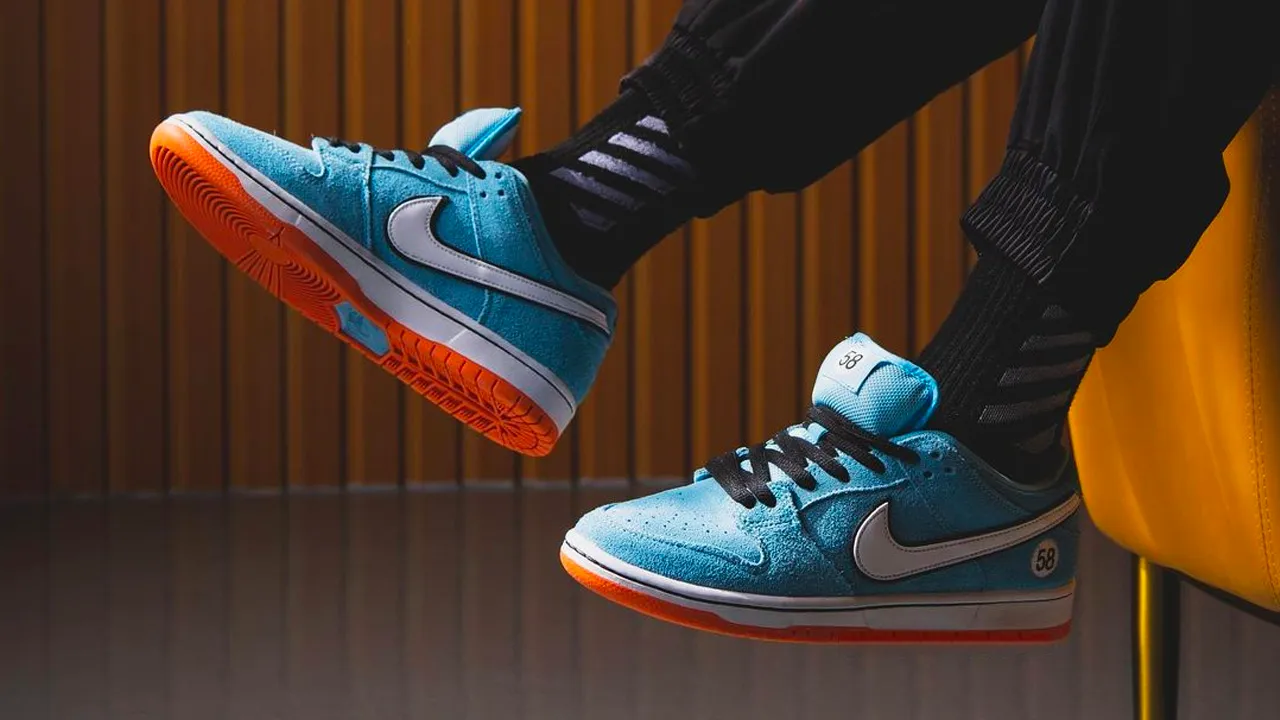 NIKE - SB Dunk Low Club 58 Gulf (40,5 BR / 9 US) -NOVO