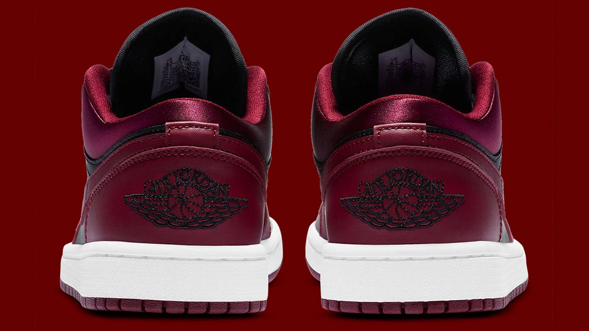 The Autumnal Maroon Air Jordan 1 Low Gets Updated With Gold Accessories ...