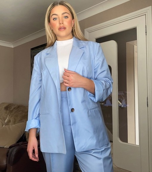 ASOS Curve Extreme Dad Suit