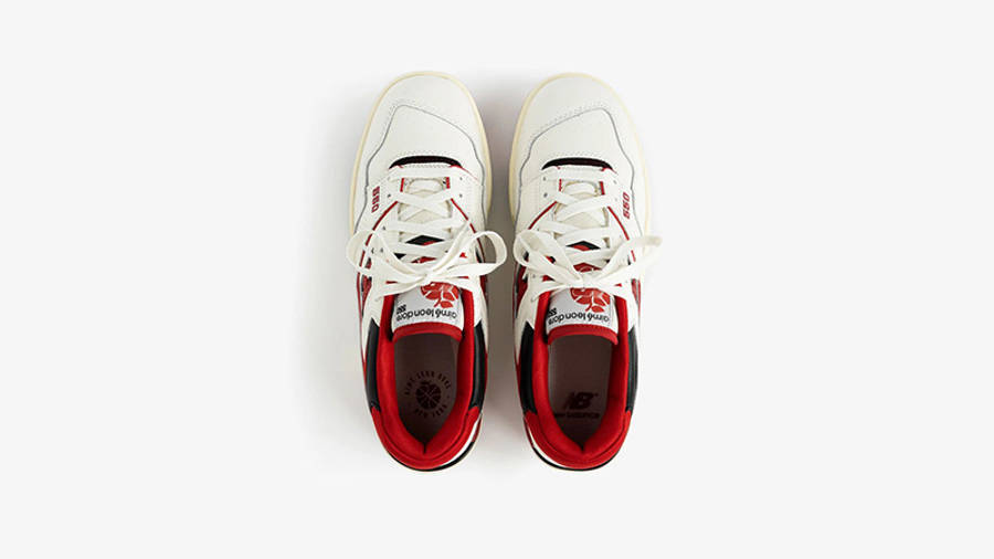 Aime Leon Dore x New Balance 550 White Red | Where To Buy 