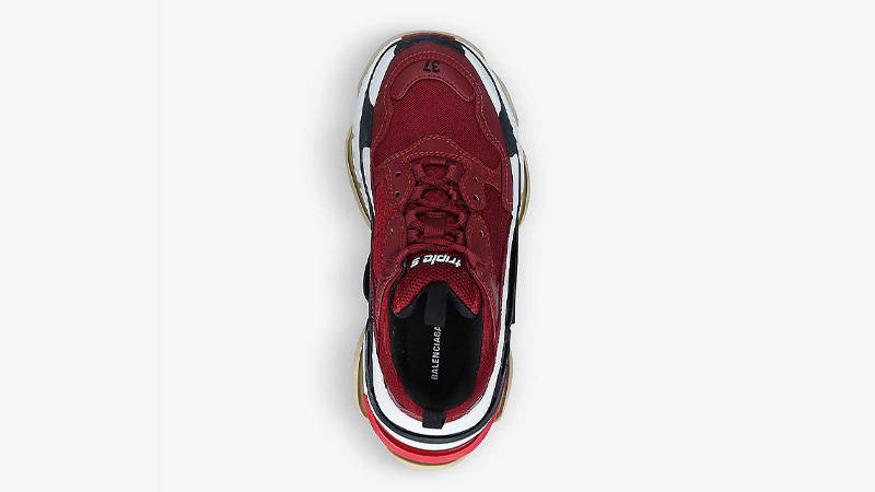 Balenciaga Triple S Wine
