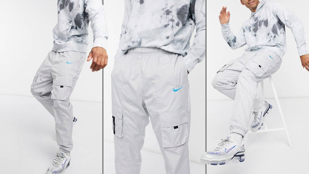 Image via ASOS The Nike Air Woven Cuffed Joggers are Selling Out Fast at ASOS