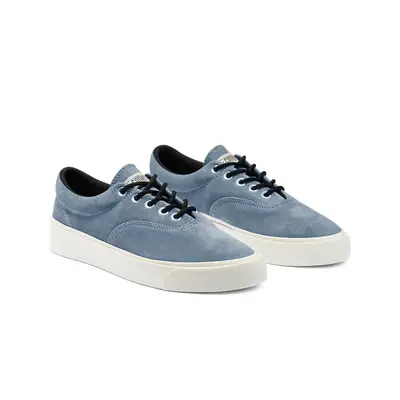 Converse eco friendly for over 70 years Nubuck Low Top Lakeside Blue Front