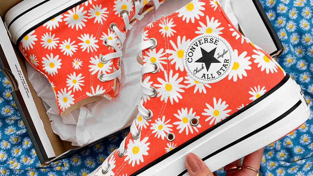 Converse Chuck Taylor Platform Daisies