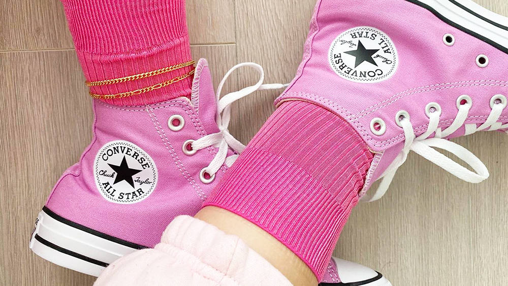Converse Pink Feature All Star Converse Pink Feature All Star