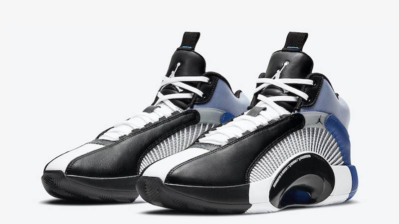 Fragment x Jordan 35 Black White Blue | Where To Buy | DA2371-100 | The  Sole Supplier