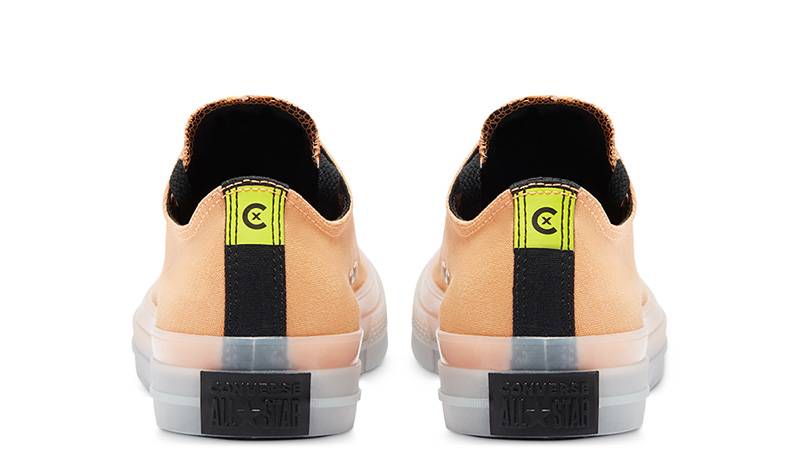 Hi-Vis x Converse Chuck Taylor All Star CX Low Top Flash Orange 169605C back