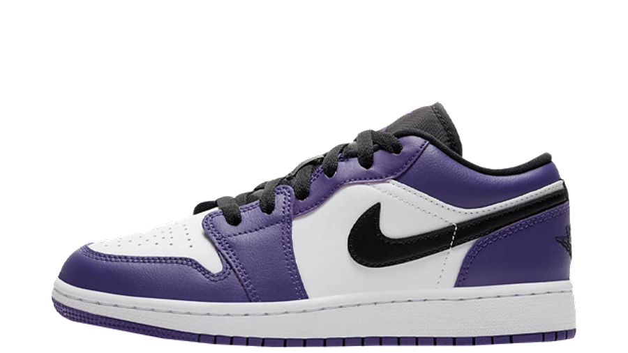 Jordan 1 Low GS Court Purple